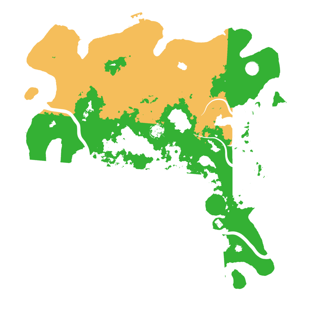 Biome Rust Map: Procedural Map, Size: 4000, Seed: 730207