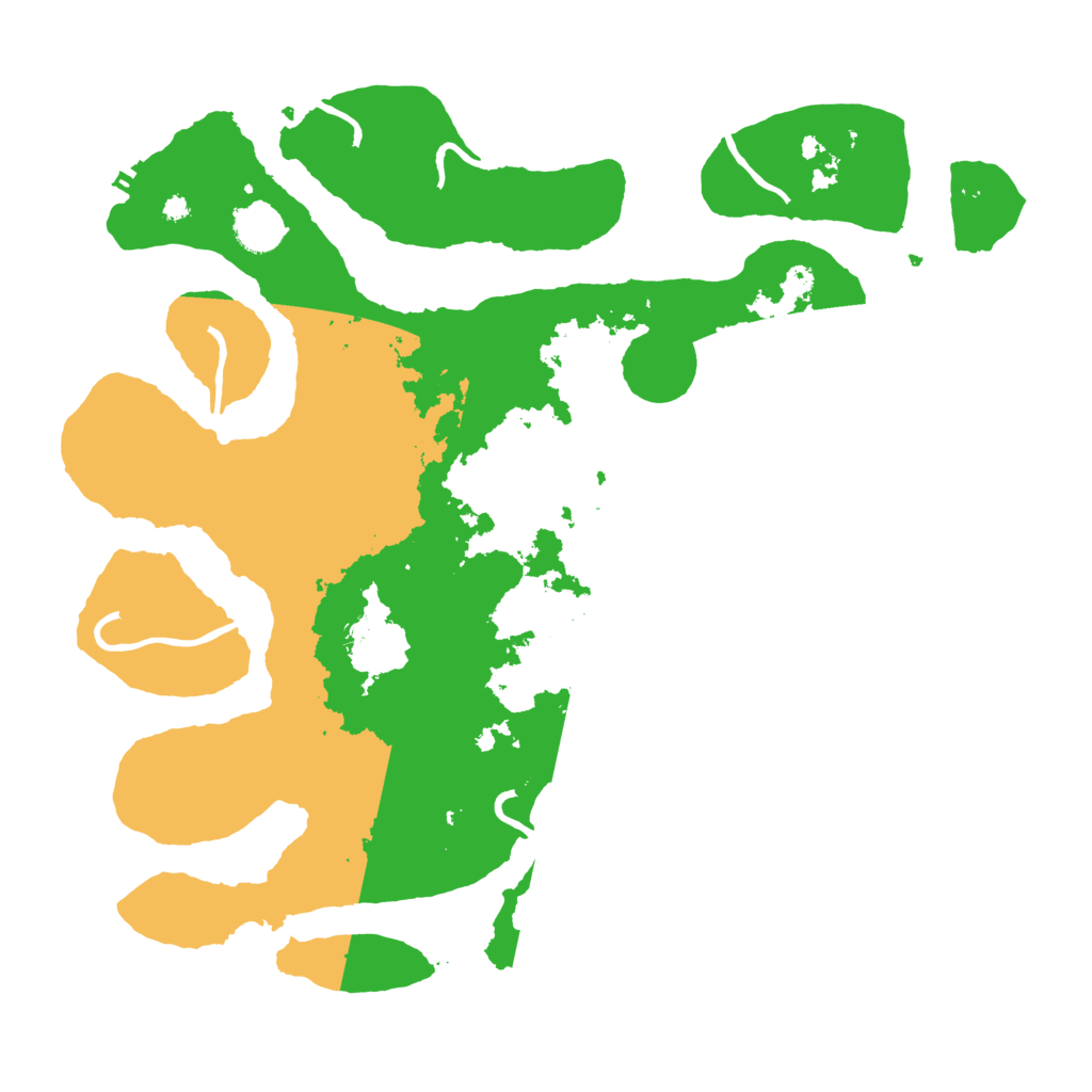 Biome Rust Map: Procedural Map, Size: 4000, Seed: 429814