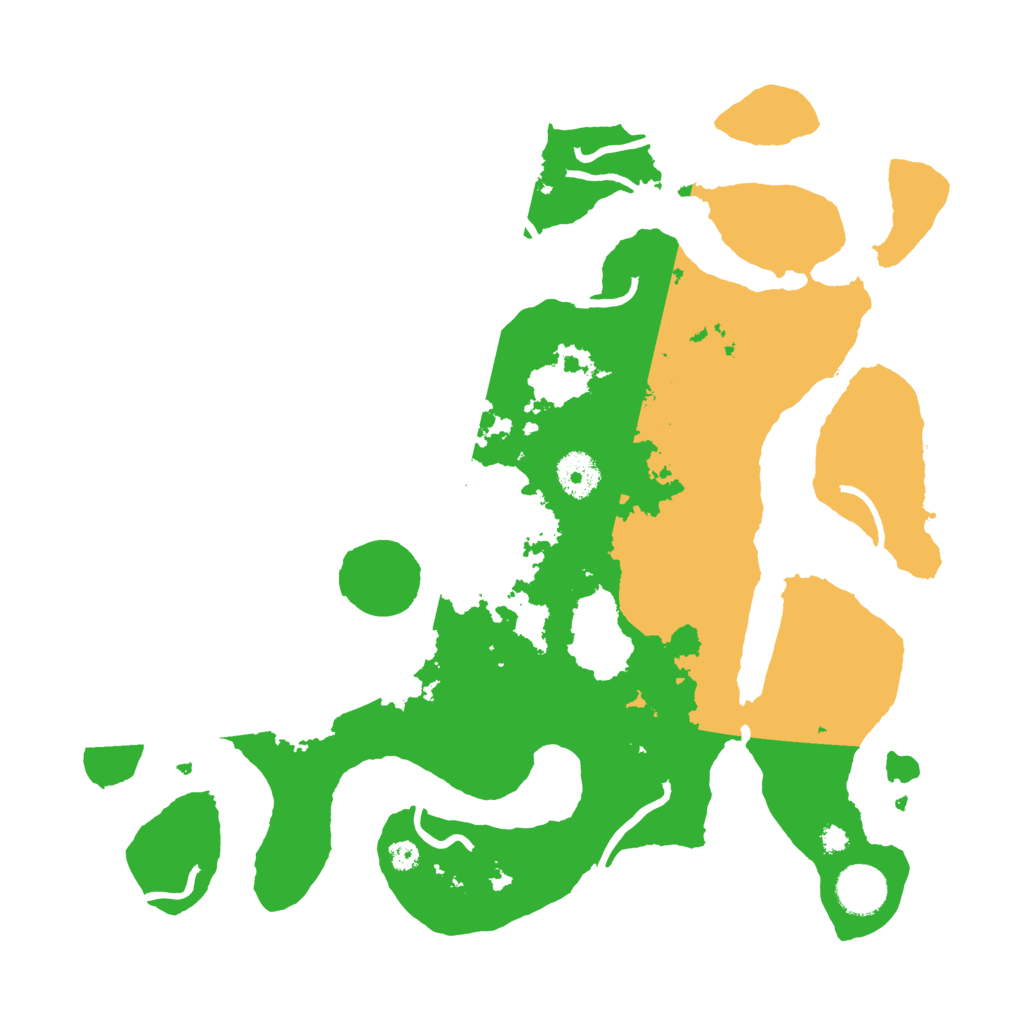 Biome Rust Map: Procedural Map, Size: 3550, Seed: 935943