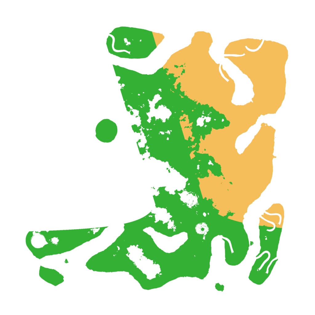 Biome Rust Map: Procedural Map, Size: 3850, Seed: 1589508319