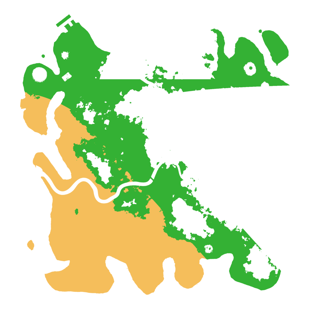 Biome Rust Map: Procedural Map, Size: 3800, Seed: 1137462779