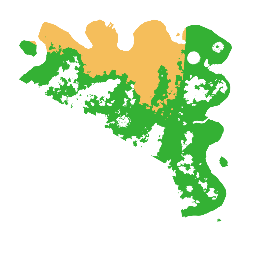 Biome Rust Map: Procedural Map, Size: 3500, Seed: 3720926