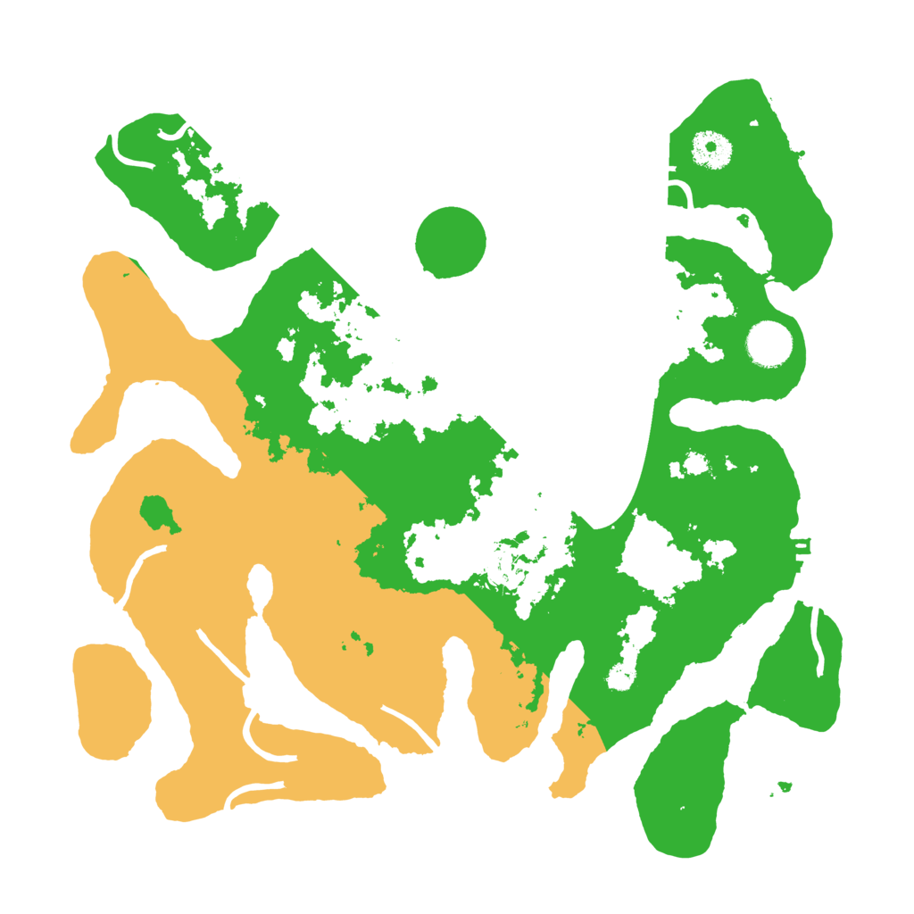 Biome Rust Map: Procedural Map, Size: 3500, Seed: 5698739