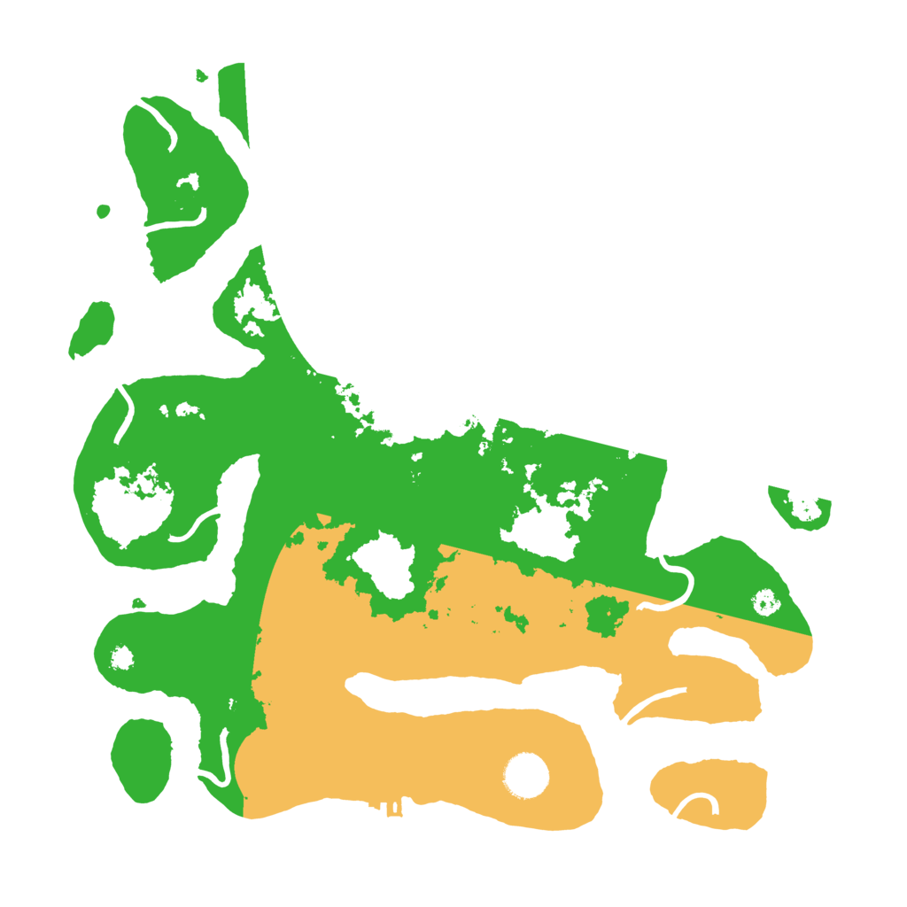 Biome Rust Map: Procedural Map, Size: 3550, Seed: 638627