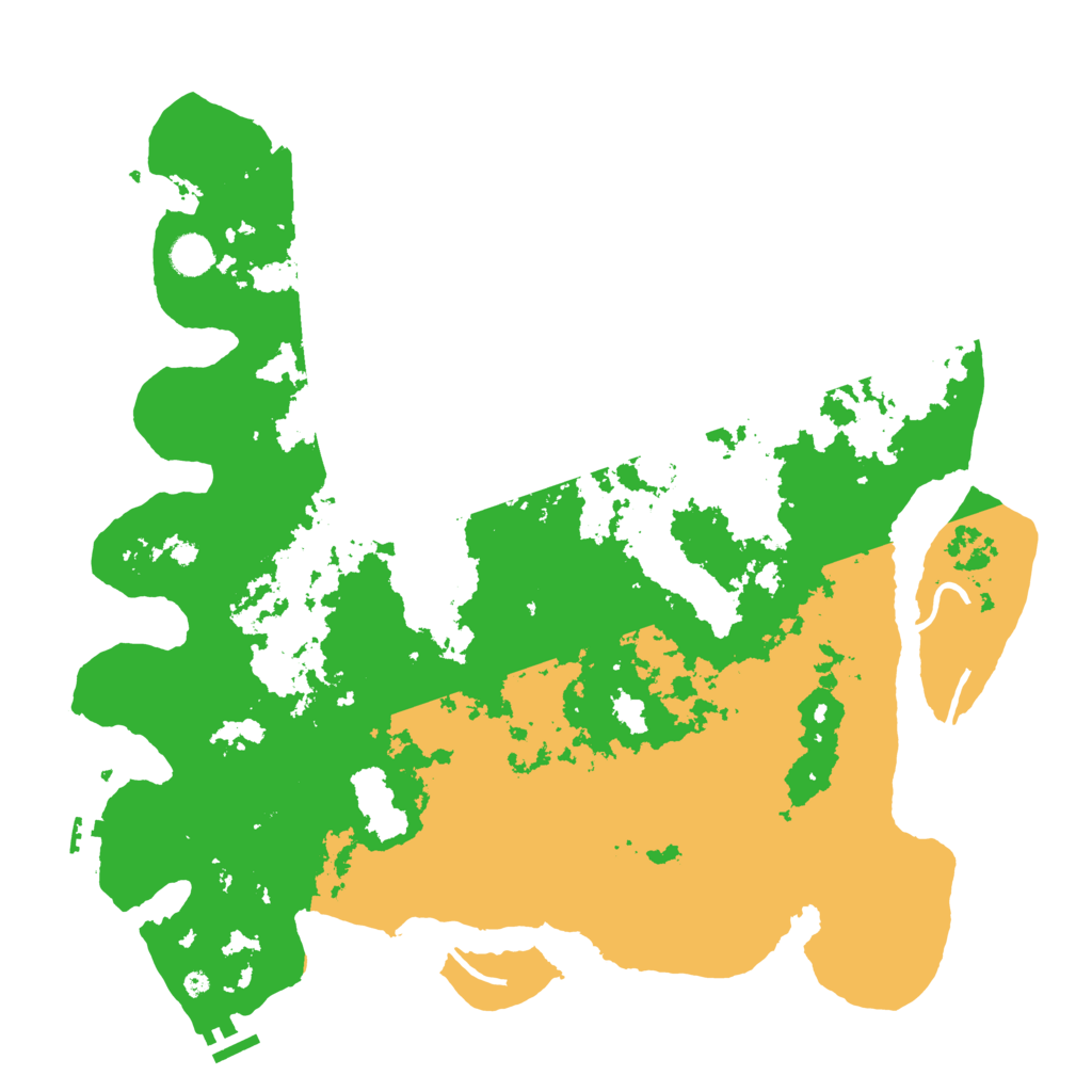 Biome Rust Map: Procedural Map, Size: 4500, Seed: 4366254