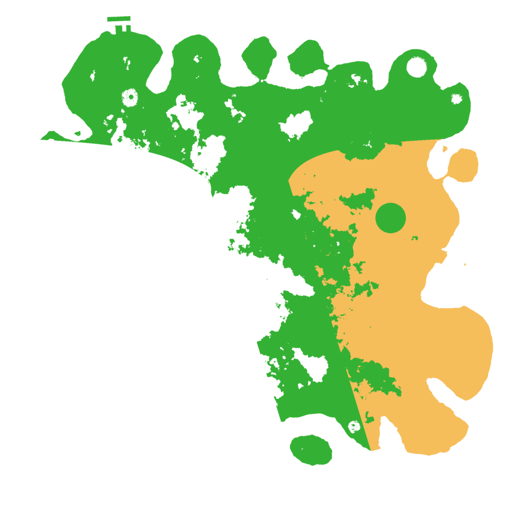 Biome Rust Map: Procedural Map, Size: 4500, Seed: 3613769