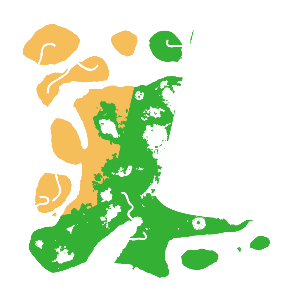 Biome Rust Map: Procedural Map, Size: 3500, Seed: 1655987