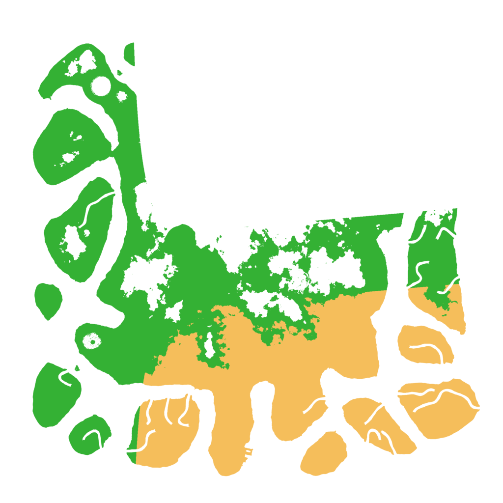 Biome Rust Map: Procedural Map, Size: 4500, Seed: 2132982