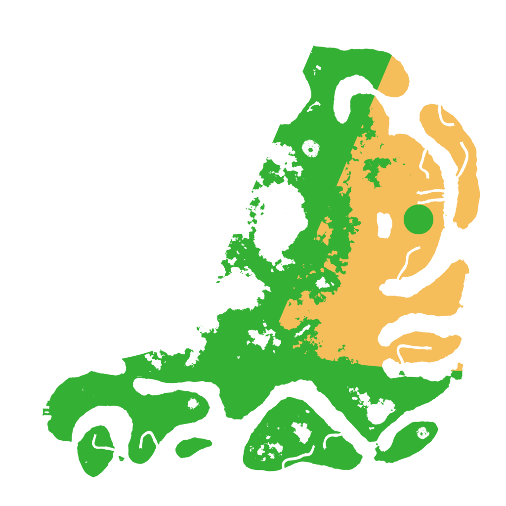 Biome Rust Map: Procedural Map, Size: 4500, Seed: 3006278