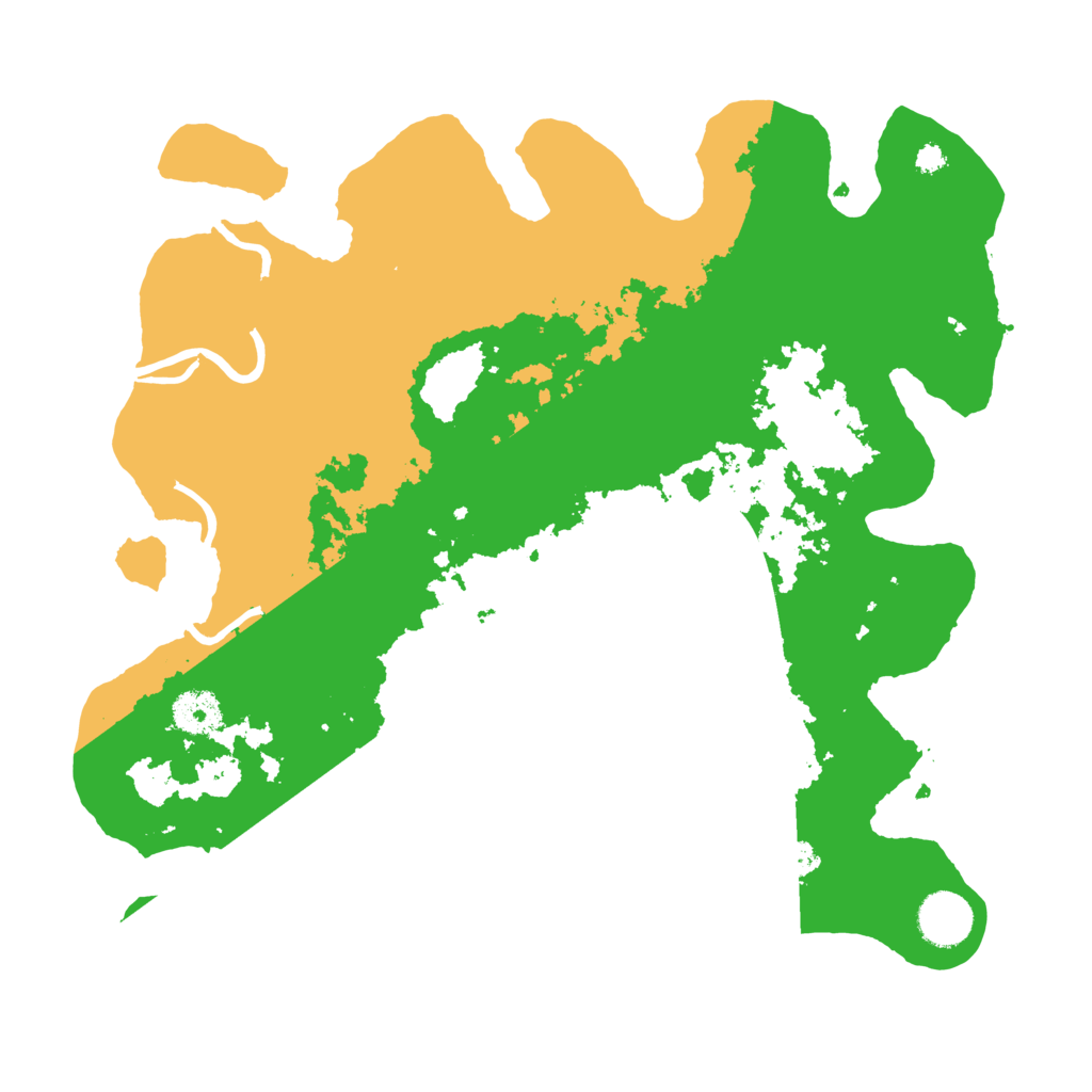Biome Rust Map: Procedural Map, Size: 3500, Seed: 3377879