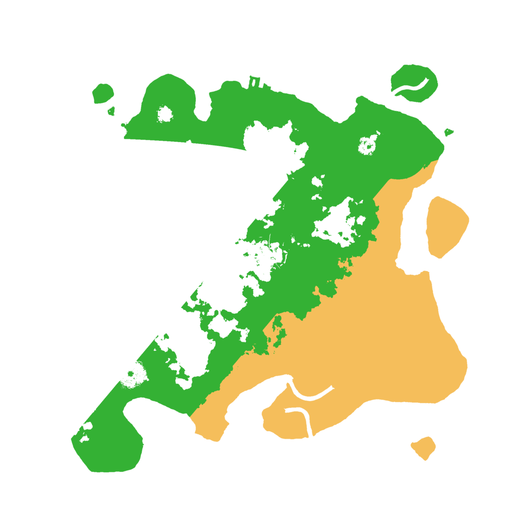 Biome Rust Map: Procedural Map, Size: 3000, Seed: 2691005