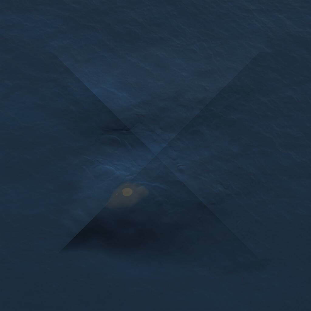 Rust Map: Procedural Map, Size: 1000, Seed: 201089, 1 Monuments