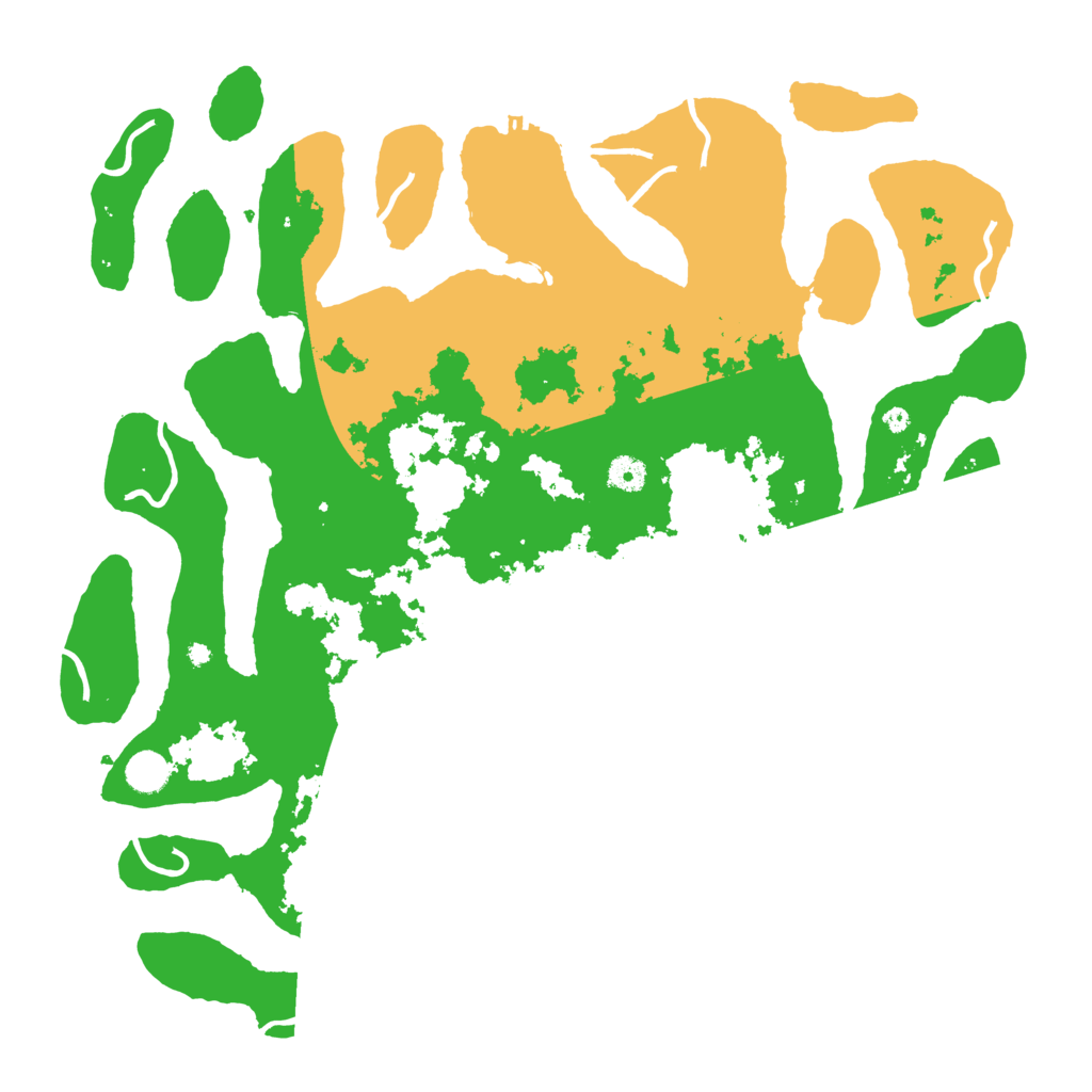 Biome Rust Map: Procedural Map, Size: 4500, Seed: 4928055