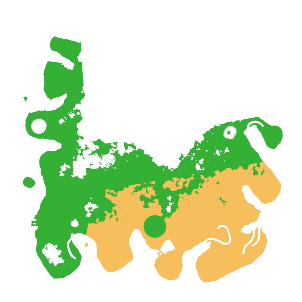 Biome Rust Map: Procedural Map, Size: 3550, Seed: 768537