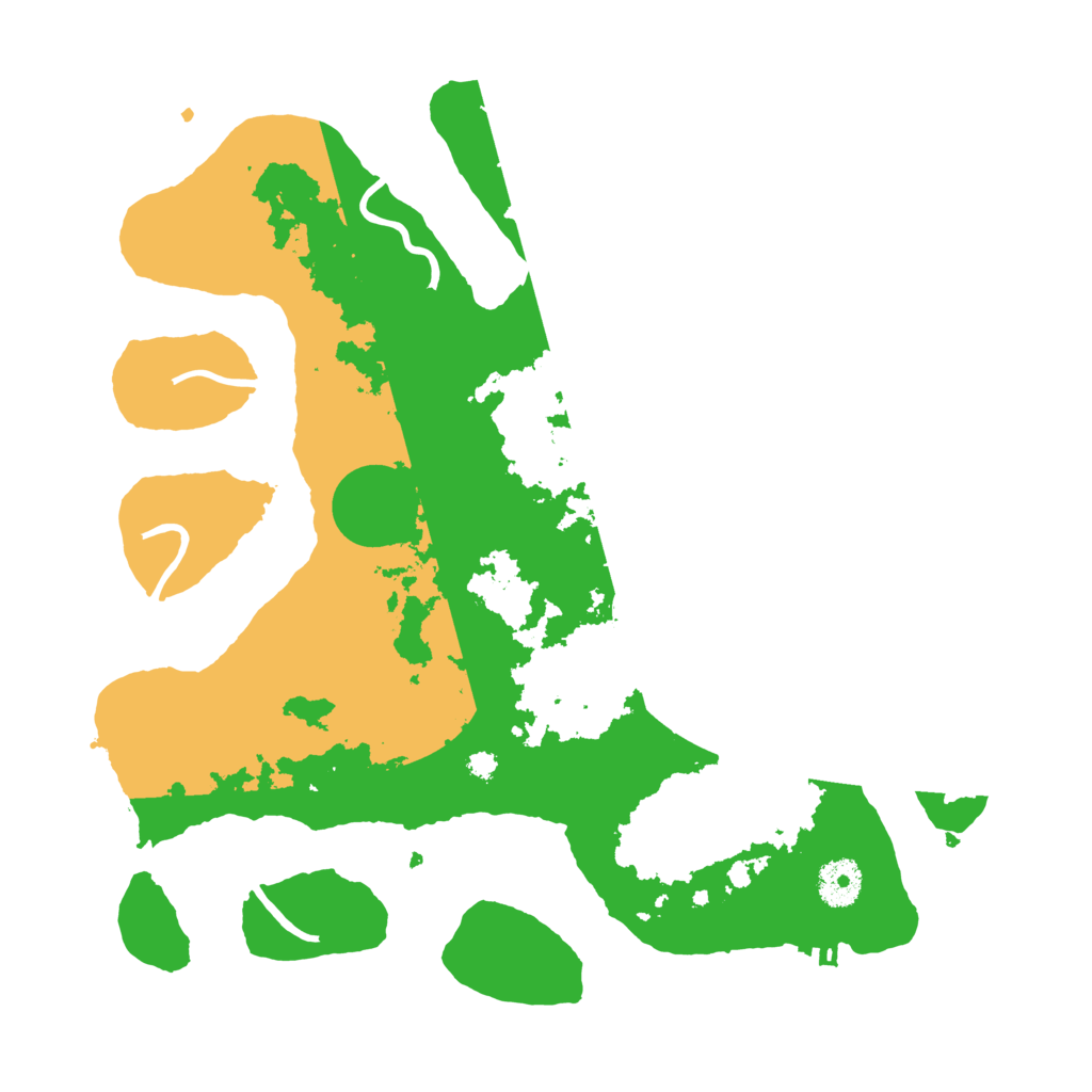 Biome Rust Map: Procedural Map, Size: 3550, Seed: 538551