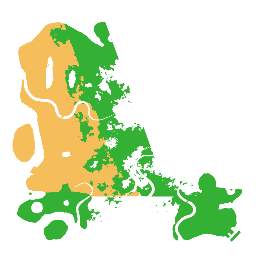 Biome Rust Map: Procedural Map, Size: 4000, Seed: 665778