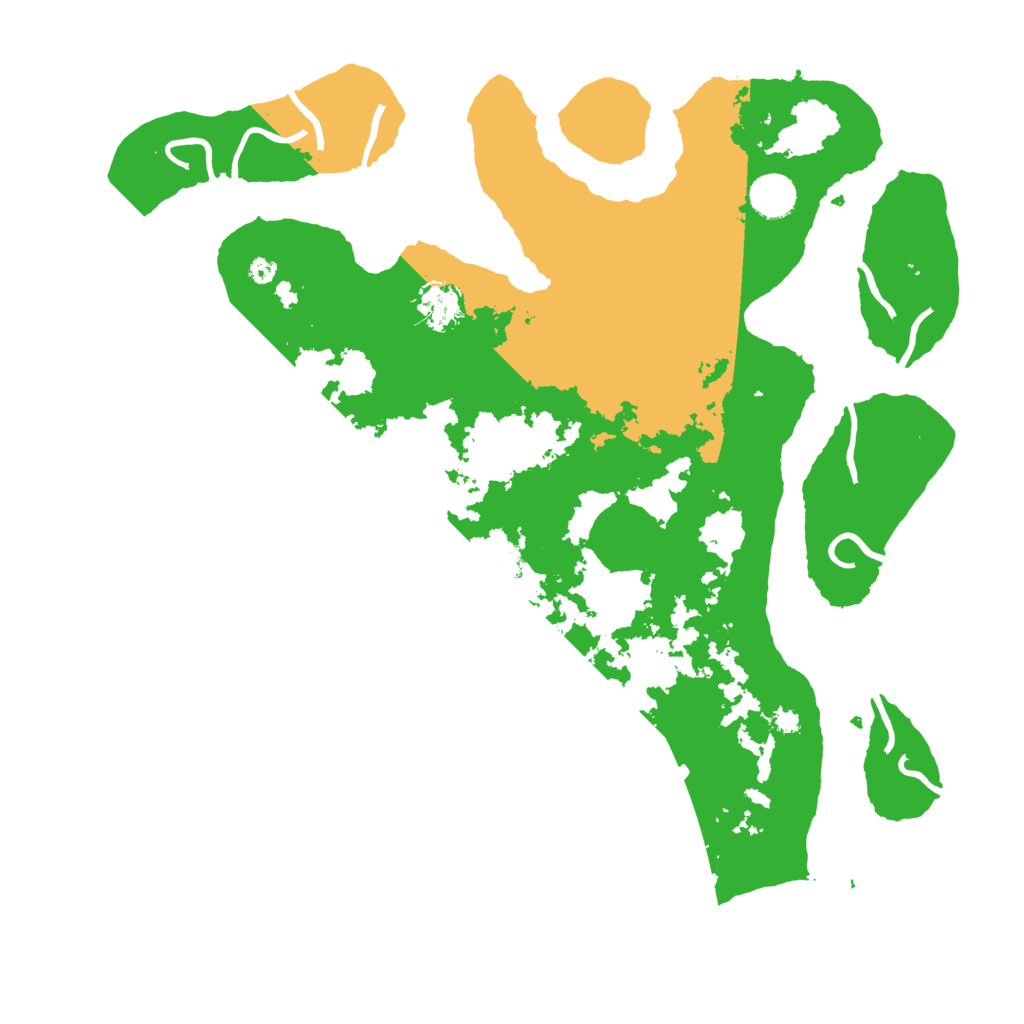 Biome Rust Map: Procedural Map, Size: 4000, Seed: 338667