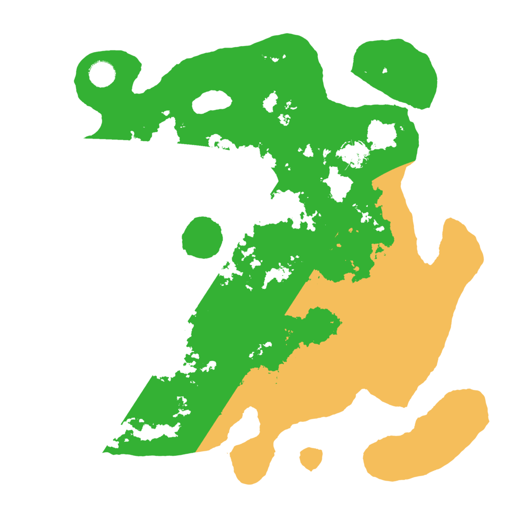 Biome Rust Map: Barren, Size: 3500, Seed: 6