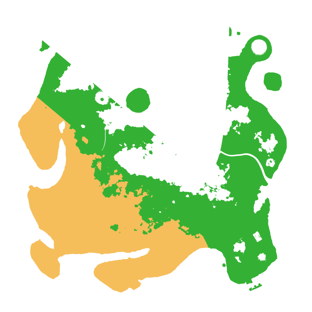 Biome Rust Map: Procedural Map, Size: 3550, Seed: 728023