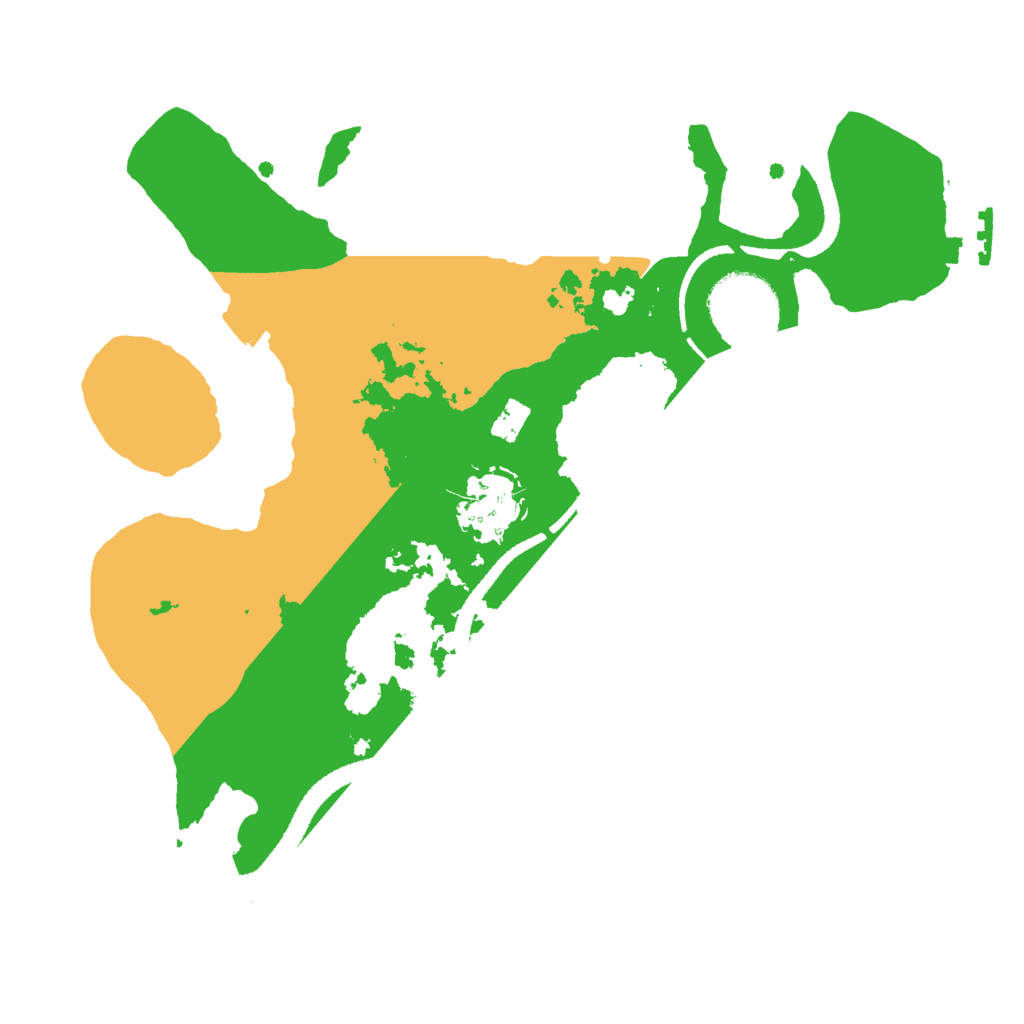 Biome Rust Map: Procedural Map, Size: 2700, Seed: 69420