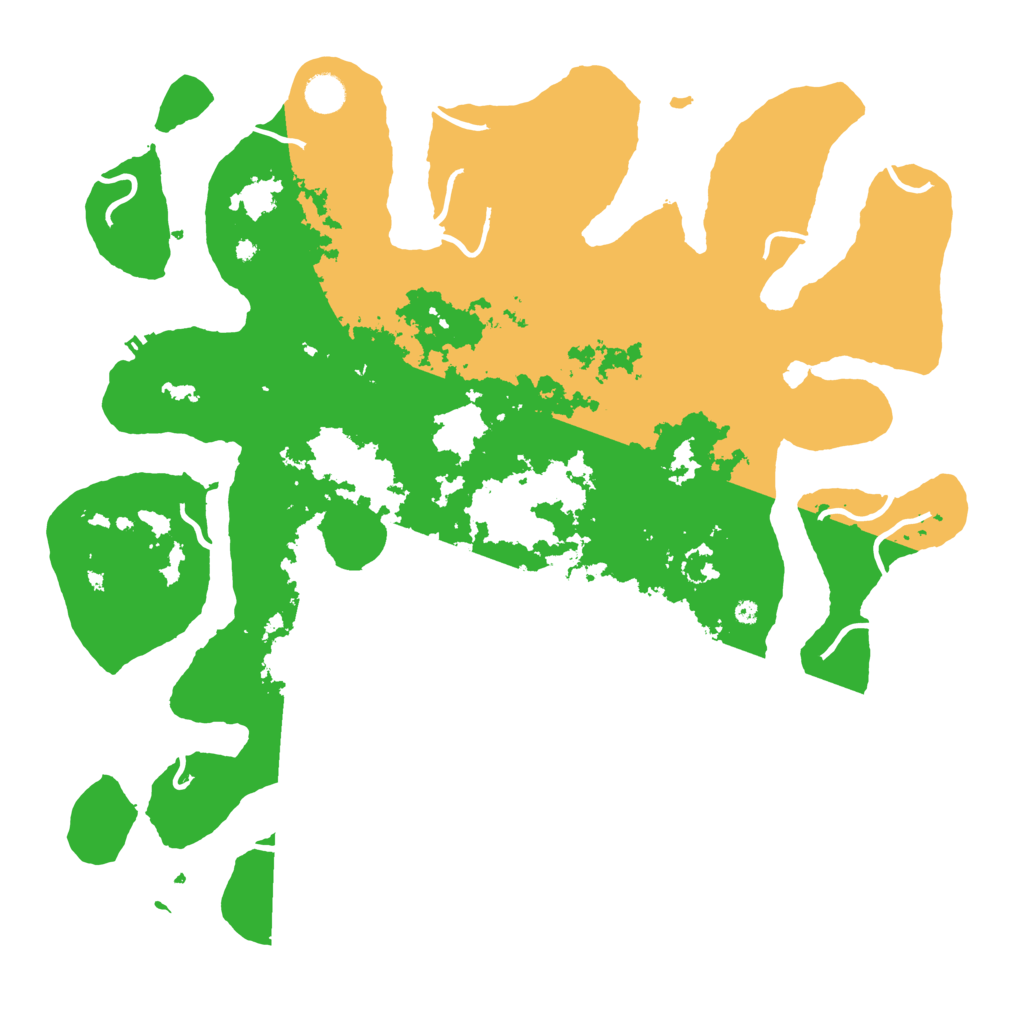 Biome Rust Map: Procedural Map, Size: 4500, Seed: 4421538