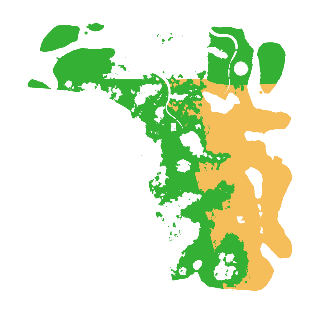 Biome Rust Map: Procedural Map, Size: 4000, Seed: 739806