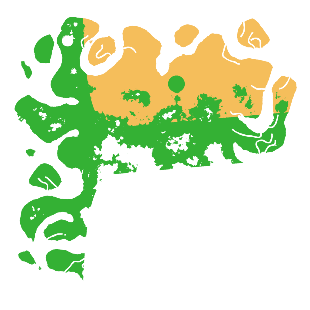 Biome Rust Map: Procedural Map, Size: 4900, Seed: 9811354