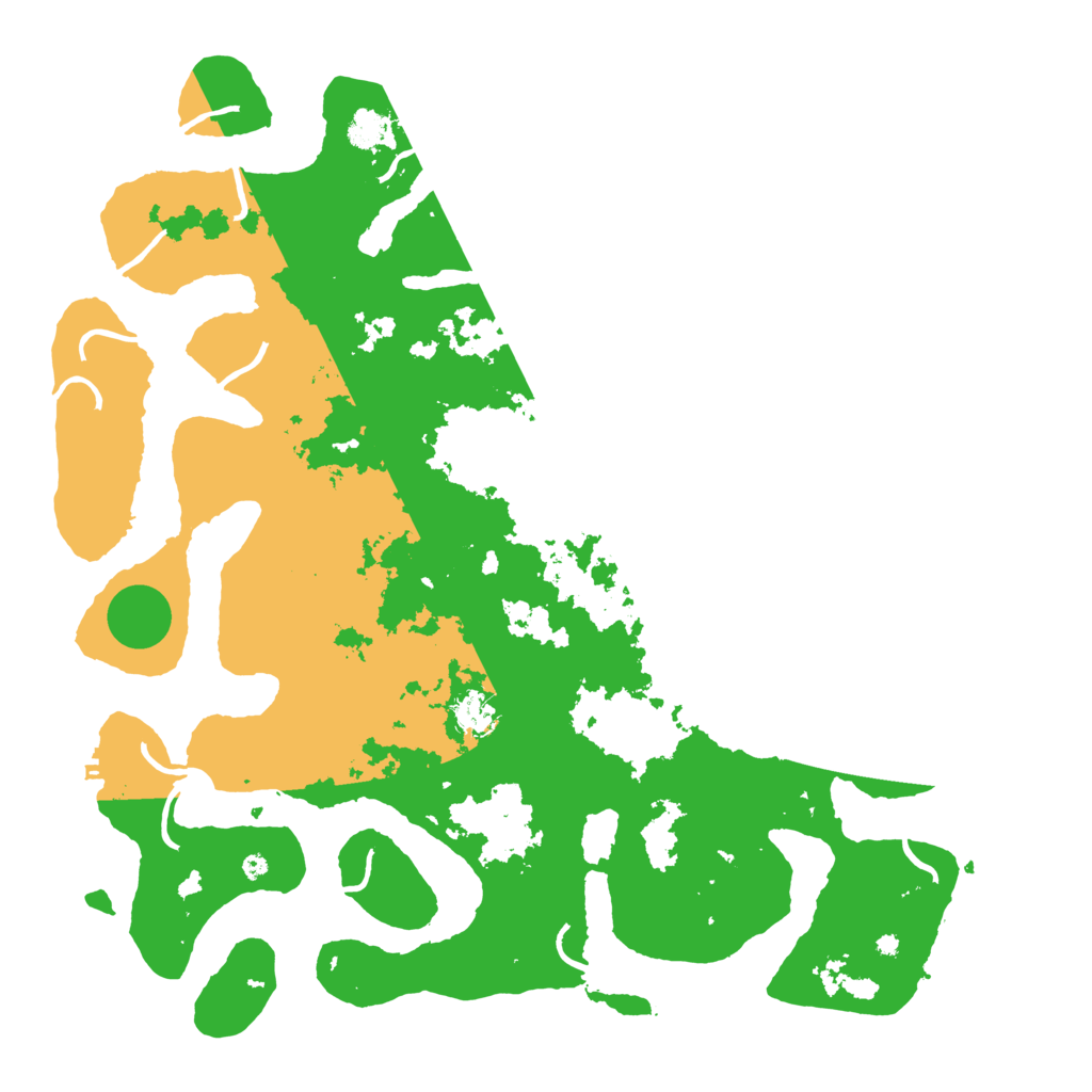 Biome Rust Map: Procedural Map, Size: 4500, Seed: 5285640