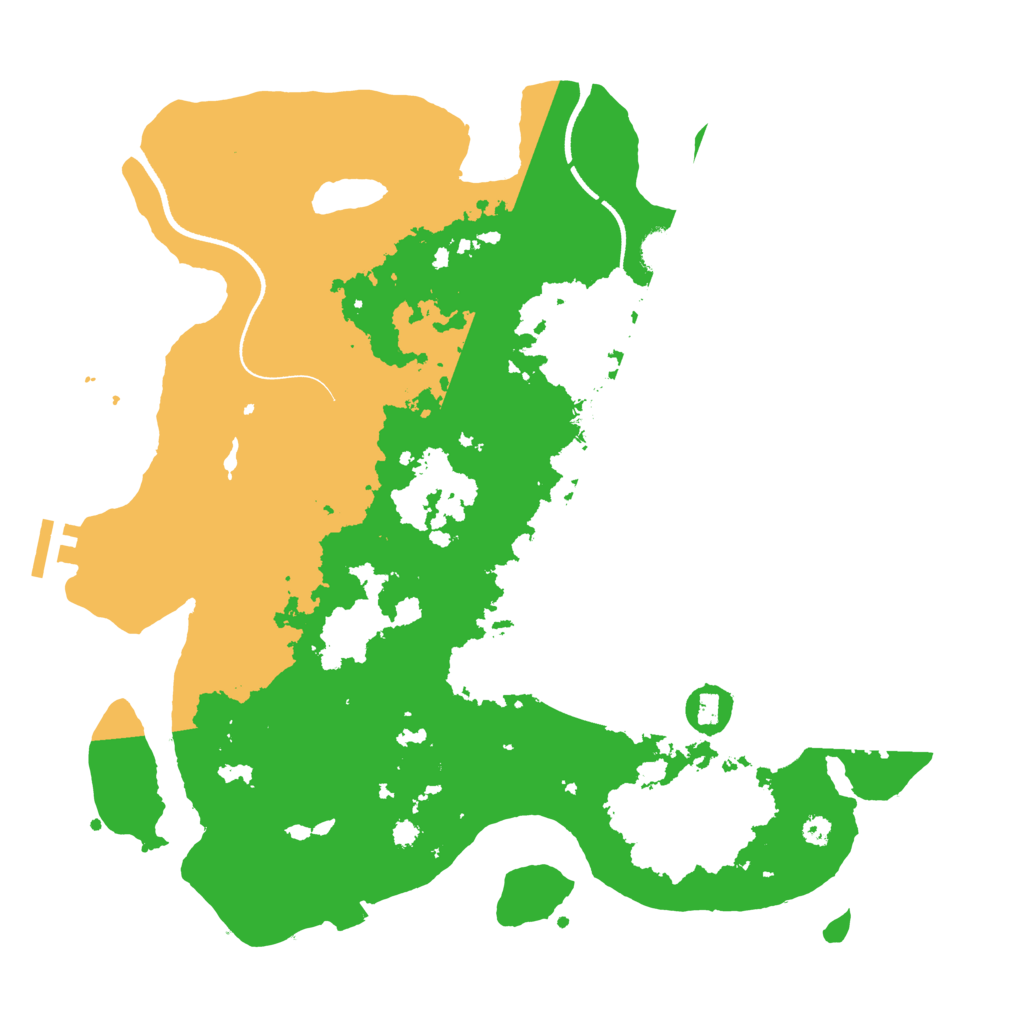 Biome Rust Map: Procedural Map, Size: 3550, Seed: 634286