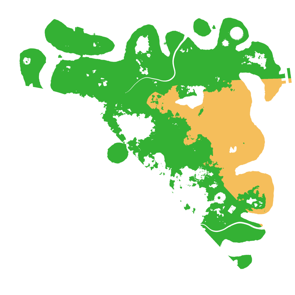 Biome Rust Map: Procedural Map, Size: 4000, Seed: 385920