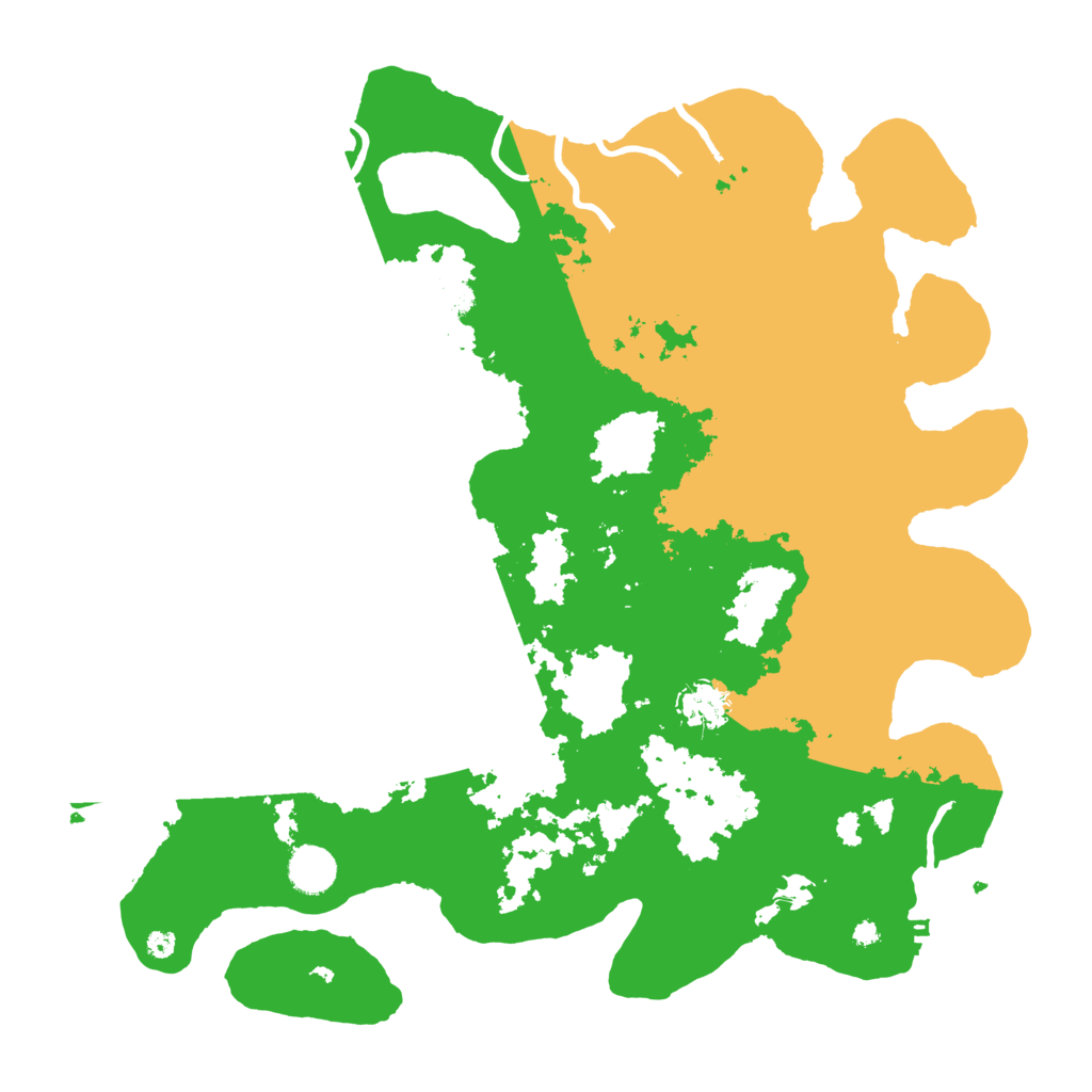 Biome Rust Map: Procedural Map, Size: 4000, Seed: 654173