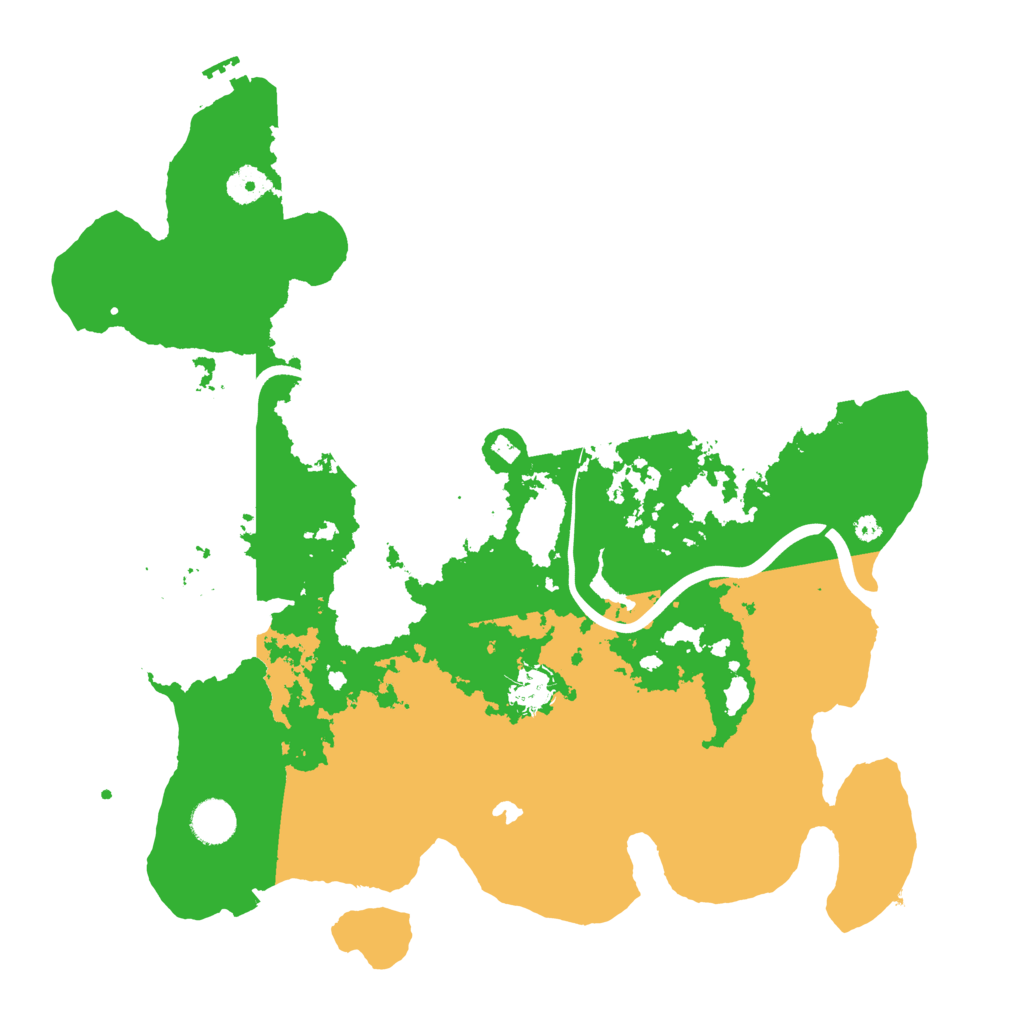 Biome Rust Map: Procedural Map, Size: 4000, Seed: 54748