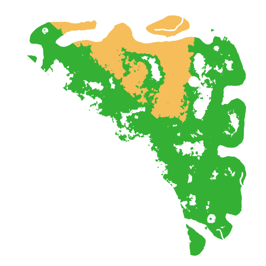 Biome Rust Map: Procedural Map, Size: 4500, Seed: 5929772