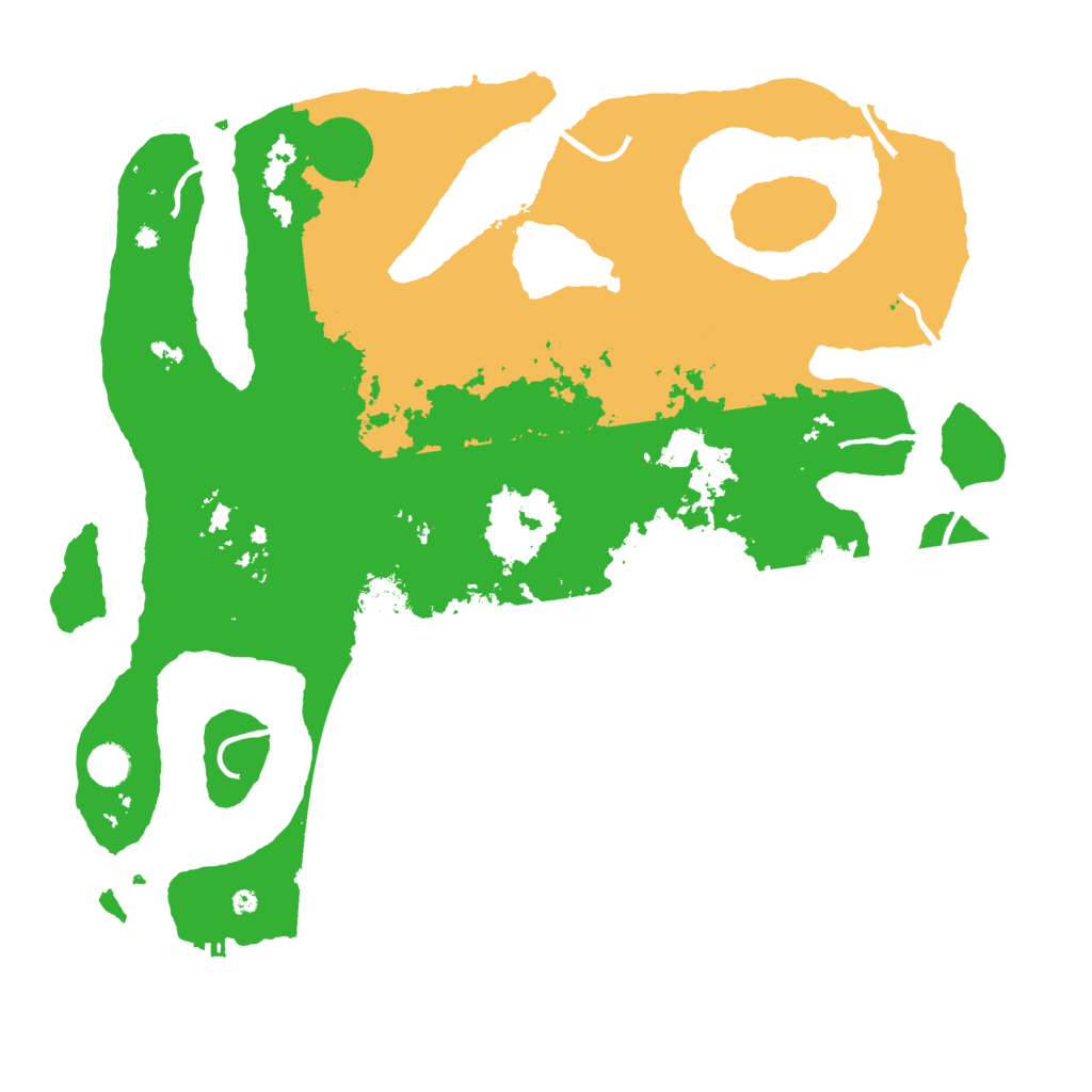 Biome Rust Map: Procedural Map, Size: 4500, Seed: 6113257