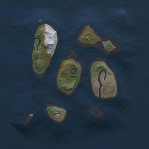 Thumbnail Rust Map: Procedural Map, Size: 2000, Seed: 2000, 5 Monuments