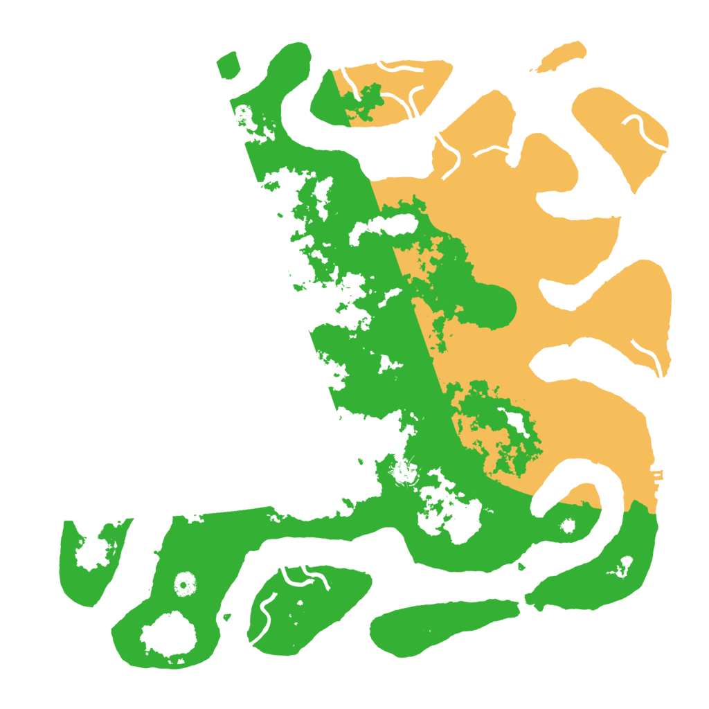 Biome Rust Map: Procedural Map, Size: 4500, Seed: 2367997