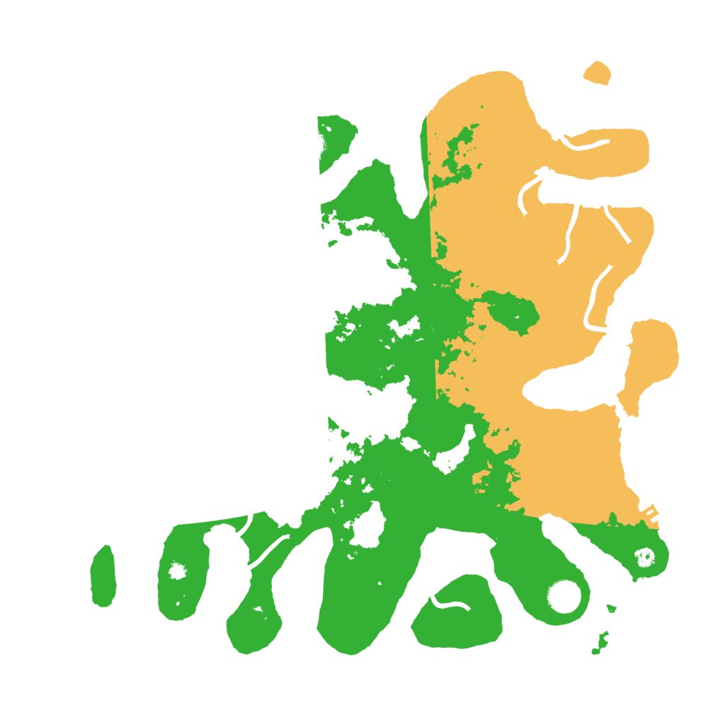 Biome Rust Map: Procedural Map, Size: 3850, Seed: 2005608254