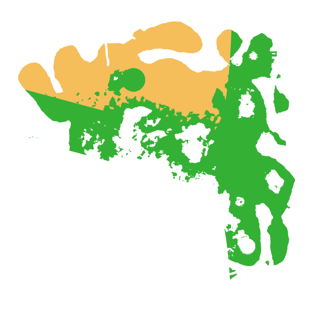 Biome Rust Map: Procedural Map, Size: 3550, Seed: 668255