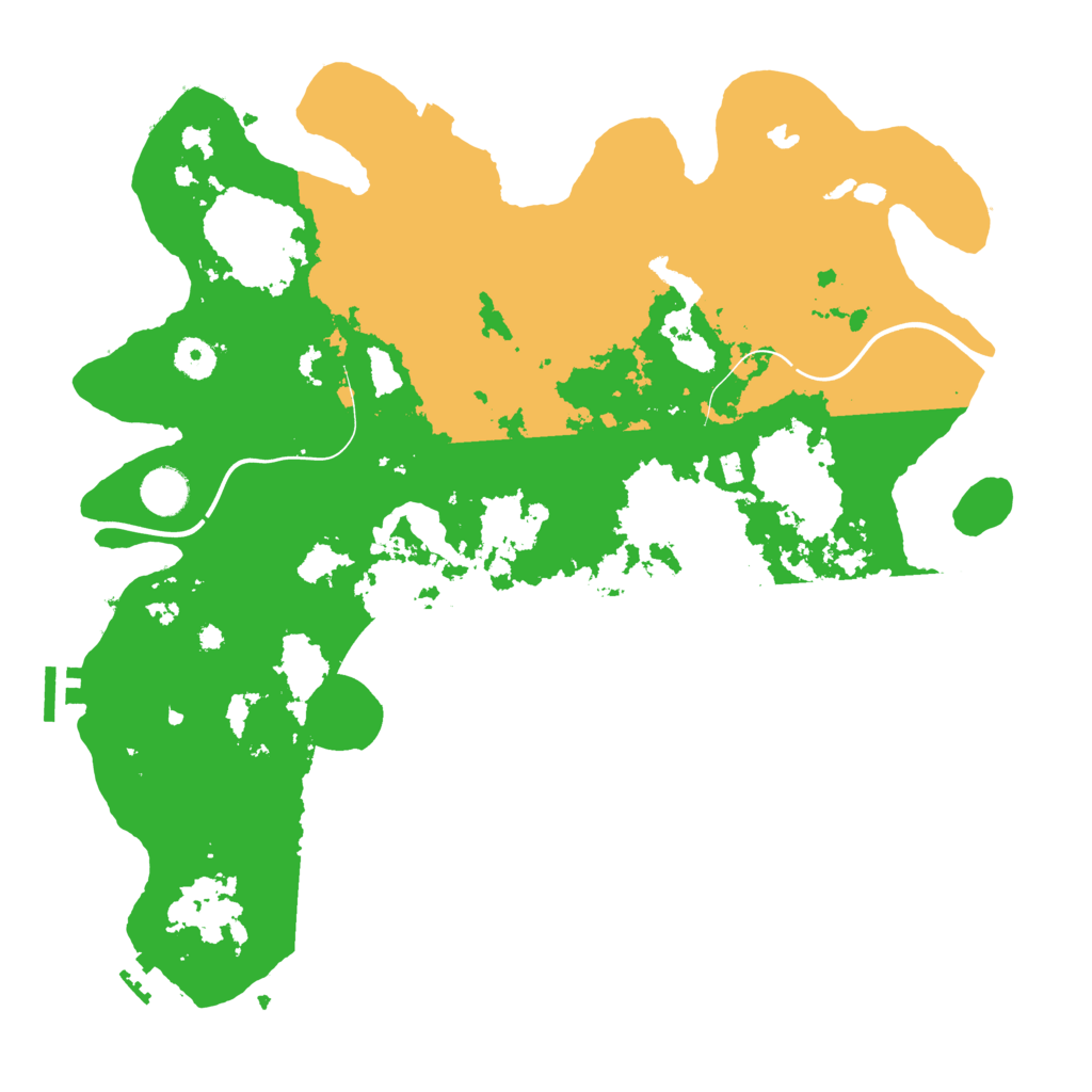 Biome Rust Map: Procedural Map, Size: 4000, Seed: 674700