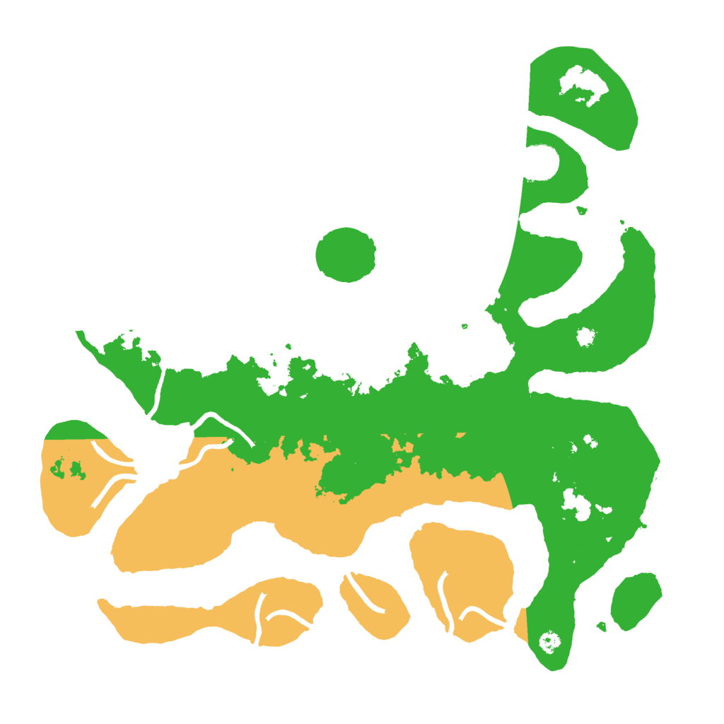 Biome Rust Map: Procedural Map, Size: 3550, Seed: 463381