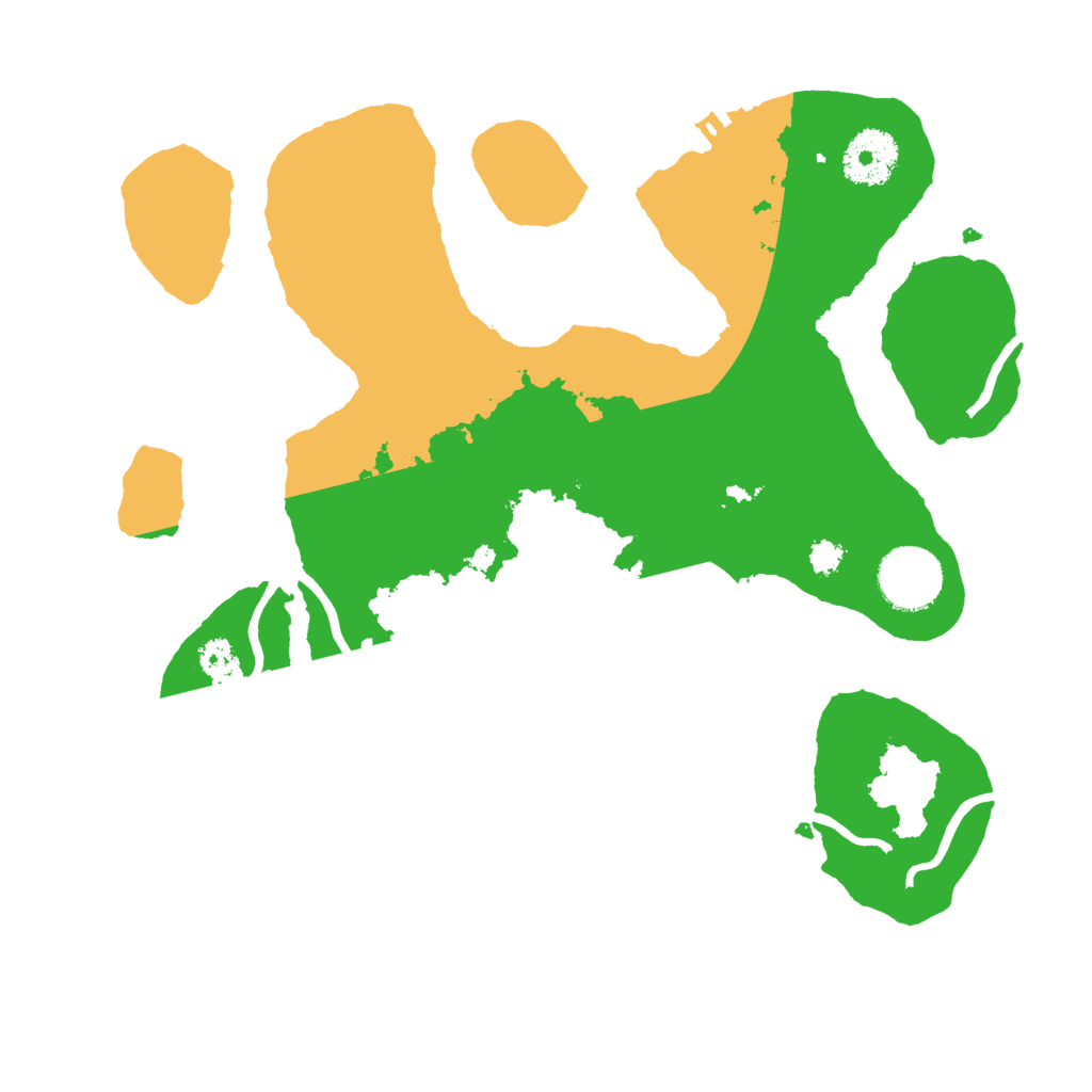 Biome Rust Map: Procedural Map, Size: 3000, Seed: 5150690