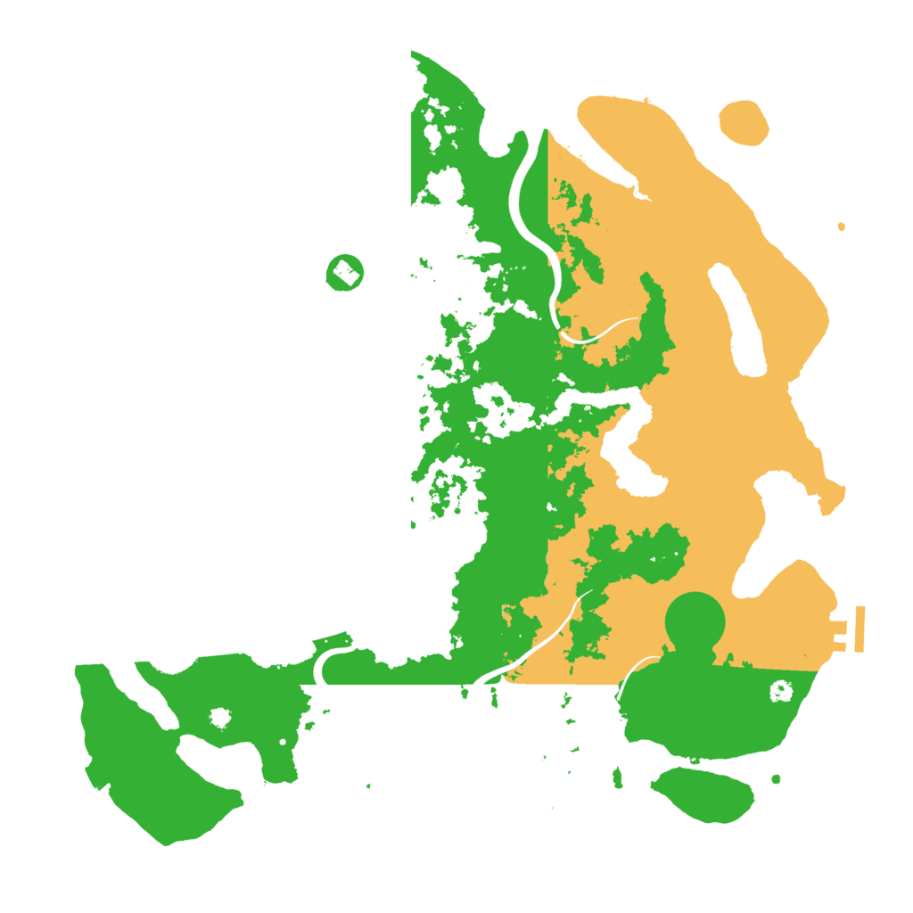 Biome Rust Map: Procedural Map, Size: 4000, Seed: 917857