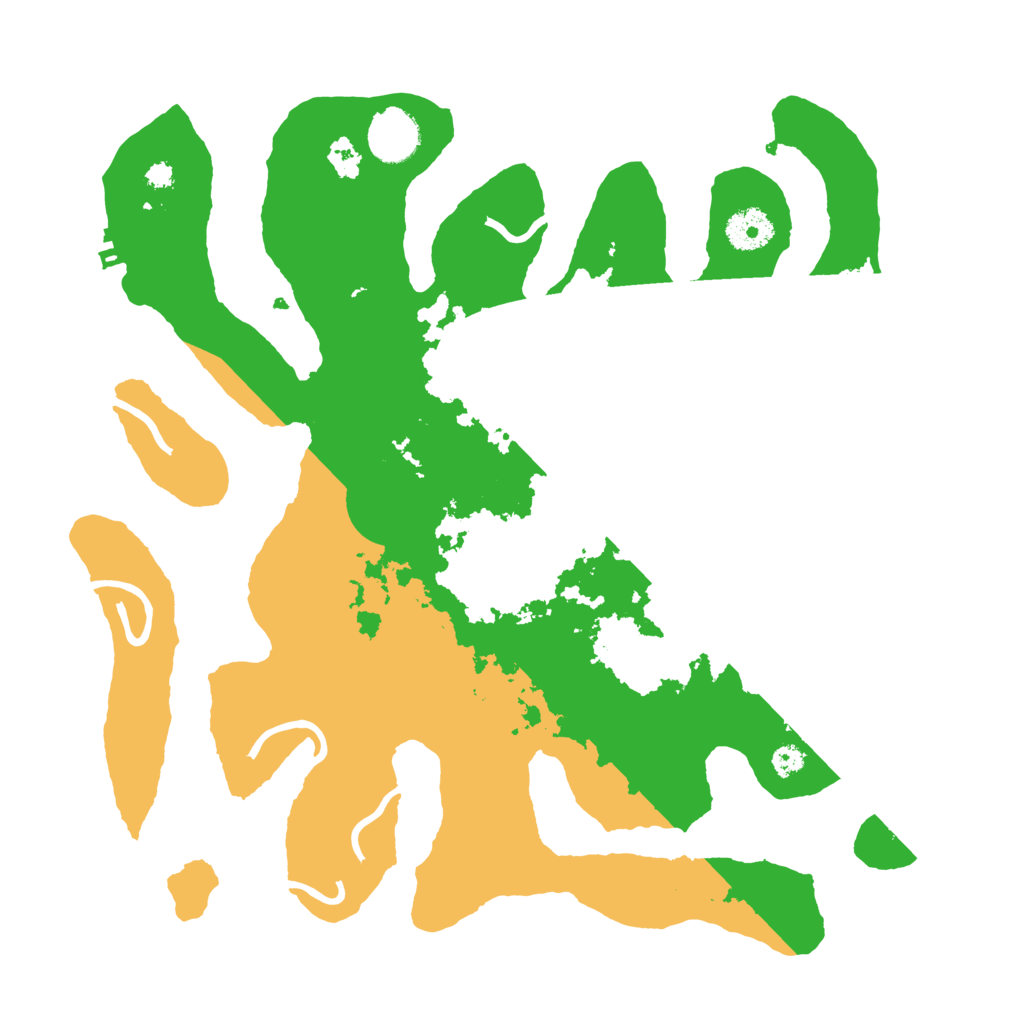 Biome Rust Map: Procedural Map, Size: 3500, Seed: 3666716