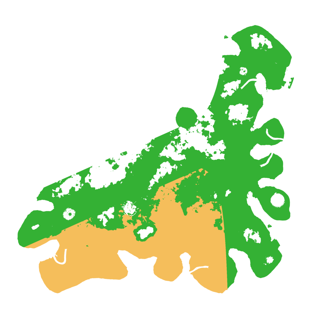 Biome Rust Map: Procedural Map, Size: 4000, Seed: 721158