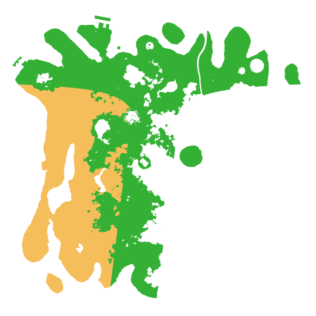 Biome Rust Map: Procedural Map, Size: 4000, Seed: 816925
