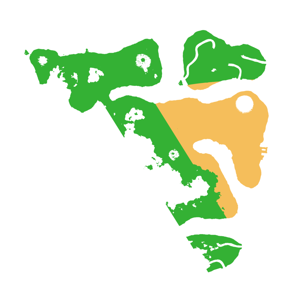 Biome Rust Map: Procedural Map, Size: 3000, Seed: 1534774