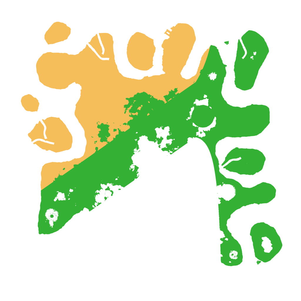 Biome Rust Map: Procedural Map, Size: 3550, Seed: 252337