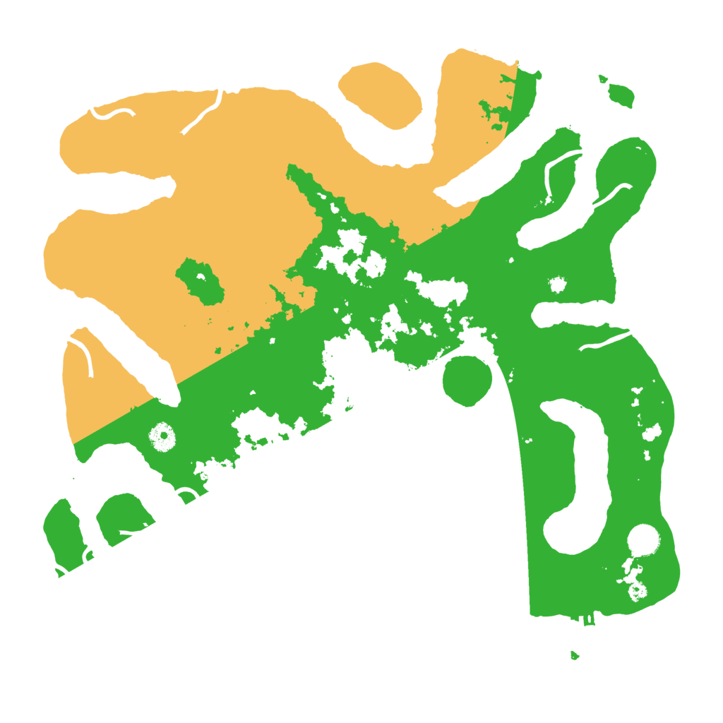 Biome Rust Map: Procedural Map, Size: 4000, Seed: 374236