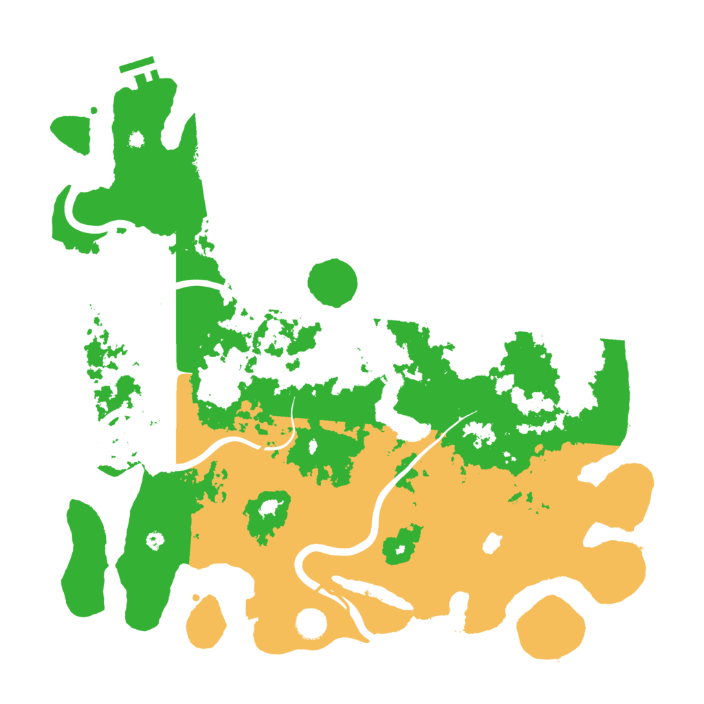 Biome Rust Map: Procedural Map, Size: 4000, Seed: 404209