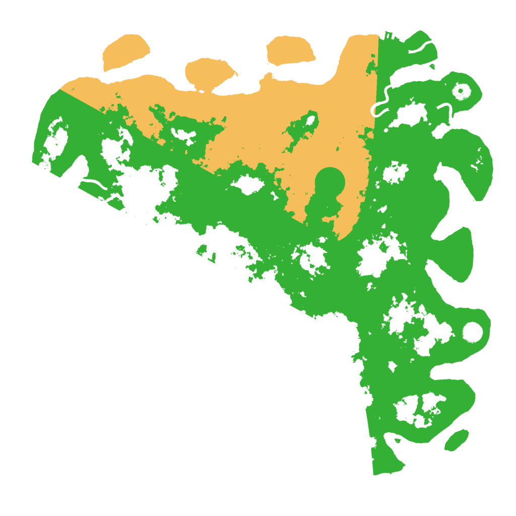 Biome Rust Map: Procedural Map, Size: 4500, Seed: 6096773